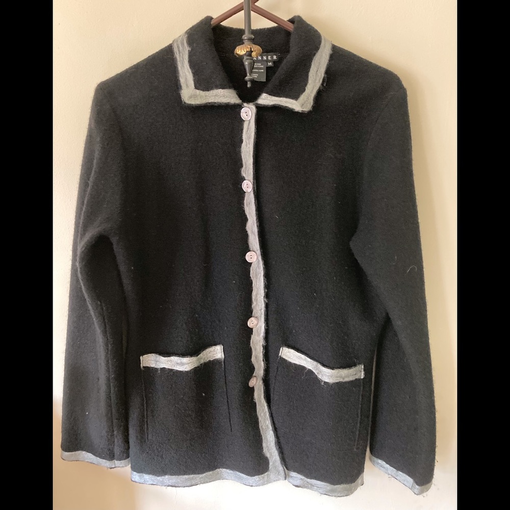 Spanner Light Weight Boiled Wool Jacket - image 1